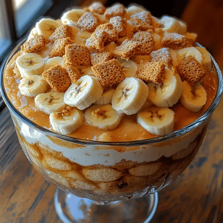 Willkommen in der köstlichen Welt des Himmlischen Magnolia Bakery Bananenpuddings! Dieses Dessert ist nicht nur eine Augenweide, sondern auch ein wahres Geschmackserlebnis, das die Herzen von Naschkatzen und Feinschmeckern gleichermaßen erobert. Ob zu besonderen Anlässen, als süßer Abschluss eines Familienessens oder einfach als herzerwärmende Leckerei an einem gemütlichen Abend – dieser Bananenpudding ist ein Klassiker, der nie aus der Mode kommt.