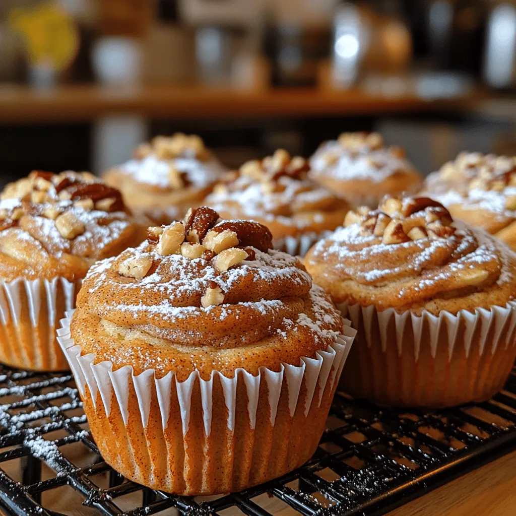 Zimt-Wirbel-Muffins sind nicht nur eine einfache Backware; sie sind ein wahrer Genuss, der die Herzen von Naschkatzen und Kaffeeliebhabern gleichermaßen höher schlagen lässt. Die warmen, einladenden Aromen von Zimt, gepaart mit einer saftigen und fluffigen Textur, machen jeden Bissen zu einem besonderen Erlebnis. Ob als süßes Frühstück, nachmittäglicher Snack oder zum Kaffeekränzchen – diese Muffins sind vielseitig und perfekt für jede Gelegenheit.