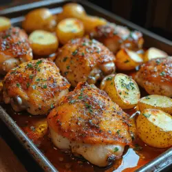 Die Aromen von Knoblauch und Parmesan sind nicht nur zeitlos, sie haben auch die Fähigkeit, selbst die einfachsten Gerichte in wahre Geschmacksexplosionen zu verwandeln. Wenn Sie auf der Suche nach einem Rezept sind, das sowohl einfach zuzubereiten ist als auch Ihre Familie und Freunde begeistert, sind Sie hier genau richtig. Unser Rezept für Knoblauch-Parmesan-Hähnchen mit Kartoffeln vereint diese beiden köstlichen Zutaten in einem herzhaften Gericht, das ideal für Familienessen oder Dinnerpartys geeignet ist.
