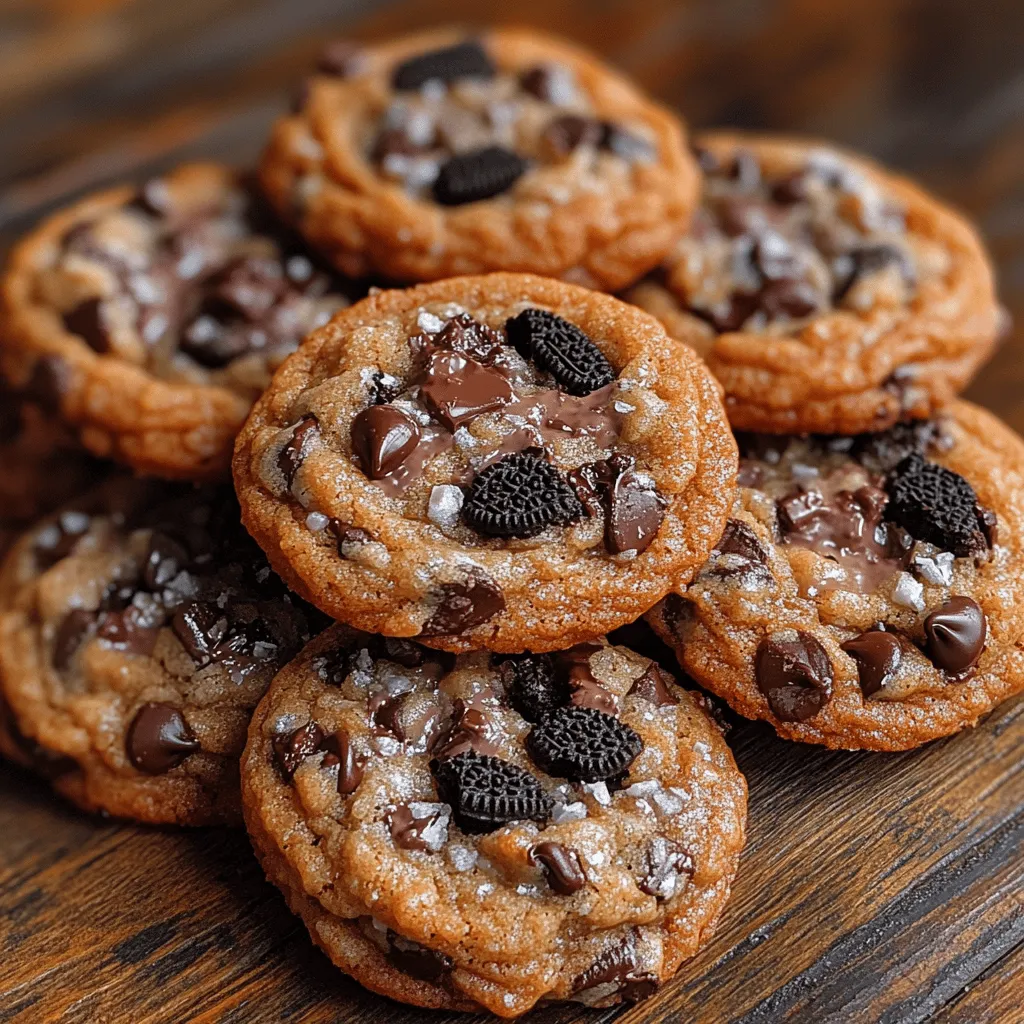 In der Welt der süßen Leckereien gibt es wohl kaum etwas Verführerischeres als frisch gebackene Kekse. Besonders die Kombination von zartschmelzender Schokolade mit dem unverwechselbaren Geschmack von Oreo-Keksen schafft ein Geschmackserlebnis, das sowohl Jung als auch Alt begeistert. Diese Kekse sind nicht nur ein Genuss für den Gaumen, sondern auch eine wahre Freude für die Augen. Die Oreo-Chip Delight Cookies sind knusprig an den Rändern und wunderbar weich im Inneren – das perfekte Gleichgewicht für jeden Keksfan.