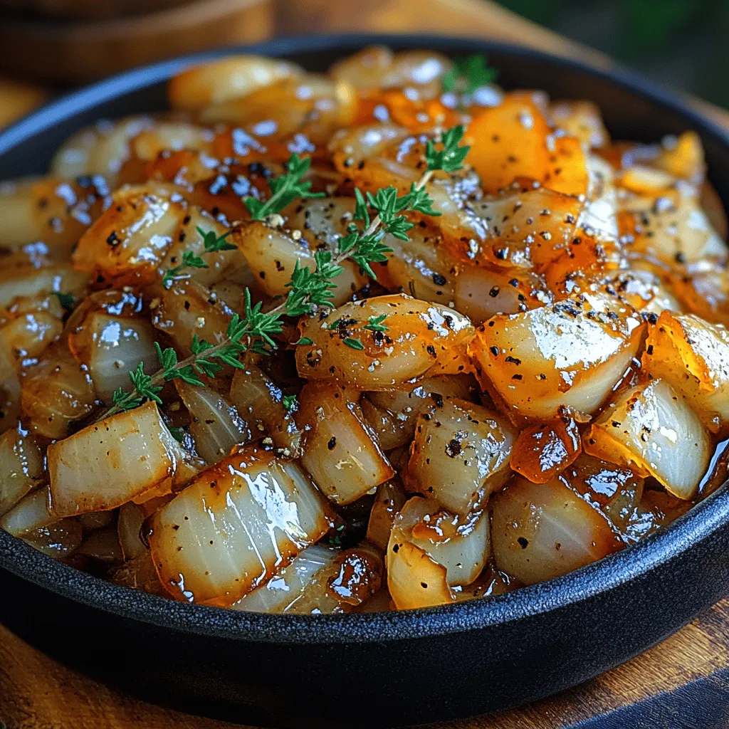 Um das Rezept für karamellisierten Kohl und Zwiebeln zuzubereiten, benötigen Sie die folgenden Zutaten:
