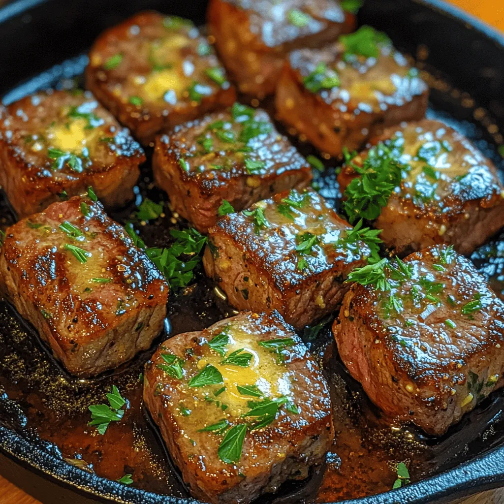 Um diese köstlichen Steakbites zuzubereiten, benötigen Sie folgende Zutaten: