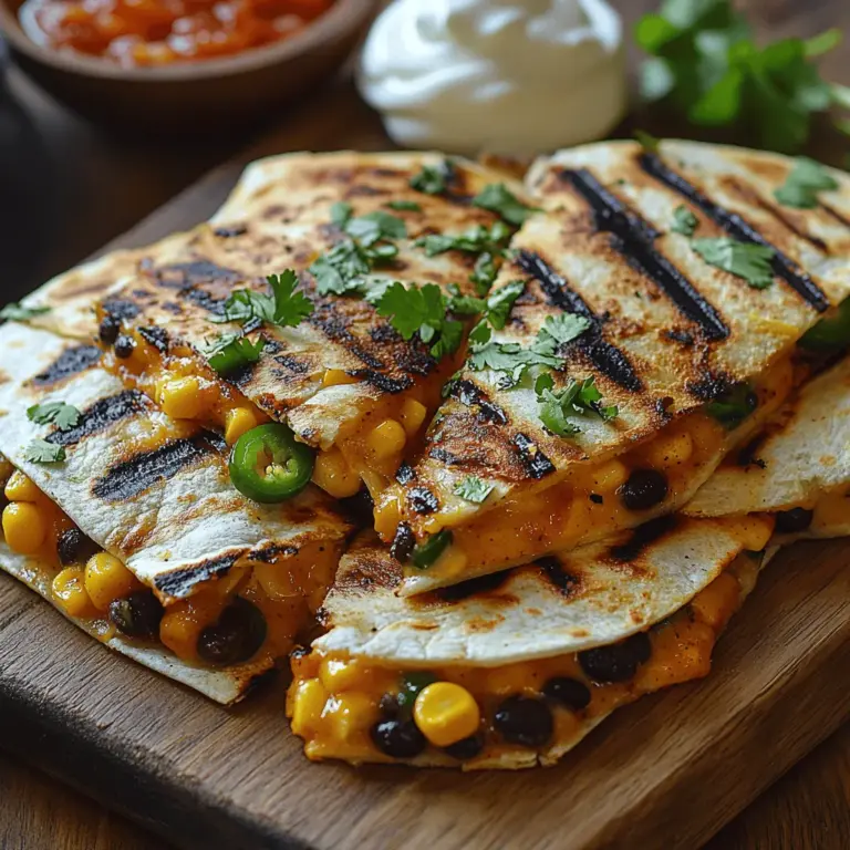 Um die besten Quesadillas zuzubereiten, ist es wichtig, frische und hochwertige Zutaten zu verwenden. Hier ist eine detaillierte Beschreibung der Hauptzutaten, die in diesem Rezept Verwendung finden: