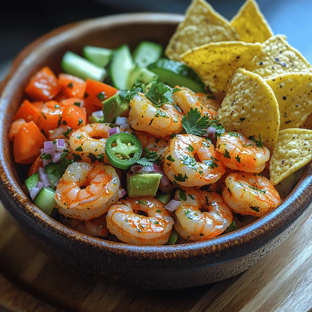 Willkommen zu einem der erfrischendsten Gerichte, die die Karibik zu bieten hat: Shrimp Avocado Ceviche Fiesta! Dieses köstliche Rezept vereint die Aromen von frischen Garnelen, reifen Avocados und knackigem Gemüse. Ceviche ist nicht nur ein Gaumenschmaus, sondern auch eine lebendige Hommage an die Küchenkultur vieler lateinamerikanischer Länder. Es wird oft als Vorspeise oder leichtes Hauptgericht serviert und bietet eine erfrischende Abwechslung, besonders an warmen Tagen.