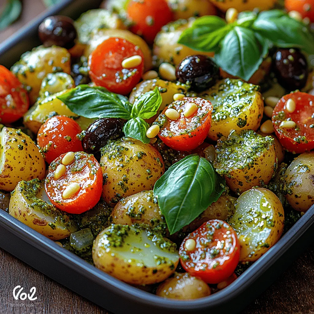 In der Welt der Salate gibt es eine Vielzahl von Variationen, doch der Pesto Kartoffelsalat sticht durch seine frischen Aromen und die herzhafte Kombination aus Zutaten hervor. Diese köstliche Beilage vereint die erdigen Noten von kleinen Kartoffeln mit dem lebhaften Geschmack von frisch zubereitetem Pesto. Ideal für Grillpartys, Familienfeiern oder als leichtes Mittagessen, wird dieser Salat sicherlich zum Highlight jeder Mahlzeit.