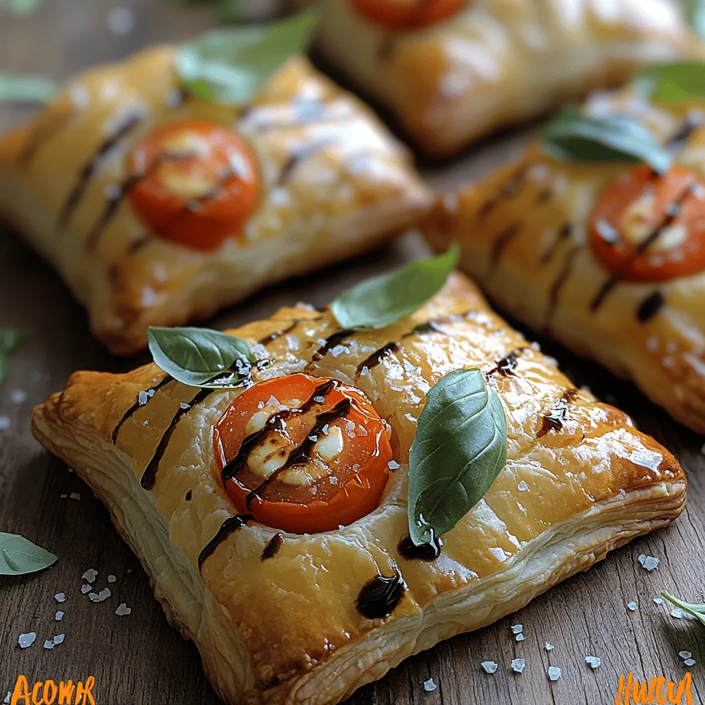 Das Tomaten-Mozzarella-Blätterteiggebäck ist nicht nur ein optisches Highlight auf jedem Tisch, sondern auch eine wahre Geschmacksexplosion. Diese kleinen, gefüllten Teigtaschen sind die perfekte Mischung aus knusprigem Blätterteig und einer saftigen Füllung aus frischen Kirschtomaten und cremigem Mozzarella. Sie eignen sich hervorragend als Vorspeise, Snack oder sogar als leichtes Hauptgericht und sind bei Gästen und Familie gleichermaßen beliebt.