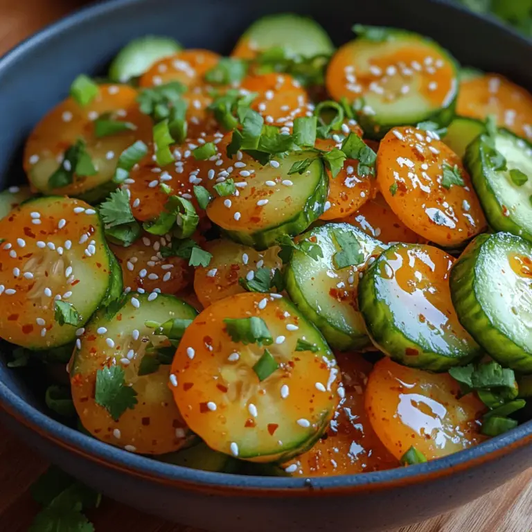 Die asiatische Küche ist bekannt für ihre Frische, Vielfalt und die Verwendung von hochwertigen Zutaten. Besonders in den letzten Jahren erfreuen sich asiatische Salate, wie der knusprige asiatische Gurkensalat, wachsender Beliebtheit. Dieser Salat vereint knackige Gurken mit einer aromatischen Marinade, die sowohl süß als auch salzig ist. Er eignet sich hervorragend als Beilage zu vielen asiatischen Gerichten oder als leichter Snack an heißen Sommertagen.