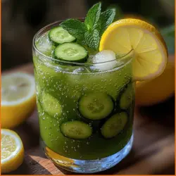 Die Auswahl der richtigen Zutaten ist entscheidend für den Geschmack und die gesundheitlichen Vorteile Ihres Getränks. Hier werfen wir einen Blick auf die Hauptbestandteile des Crisp Cucumber Lemonade Spritzers: