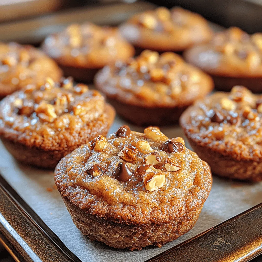 Bananen-Nuss-Muffin-Top-Cookies sind die perfekte Kombination aus dem vertrauten Geschmack von Bananenbrot und der knusprigen Textur von Keksen. Diese köstlichen Leckereien sind nicht nur einfach zuzubereiten, sondern eignen sich auch hervorragend als Snack für zwischendurch, zum Teilen mit Freunden oder als süße Beilage zu Ihrem Kaffee oder Tee. Die Kombination aus reifen Bananen, knackigen Nüssen und einer Prise Zimt sorgt für ein Geschmackserlebnis, das sowohl Kinder als auch Erwachsene begeistert. In diesem Artikel werden wir nicht nur das Rezept Schritt für Schritt durchgehen, sondern auch die Vorteile der Zutaten und einige interessante Fakten über Bananen und Nüsse beleuchten. Machen Sie sich bereit, Ihre Küche mit dem verlockenden Duft frisch gebackener Cookies zu füllen!