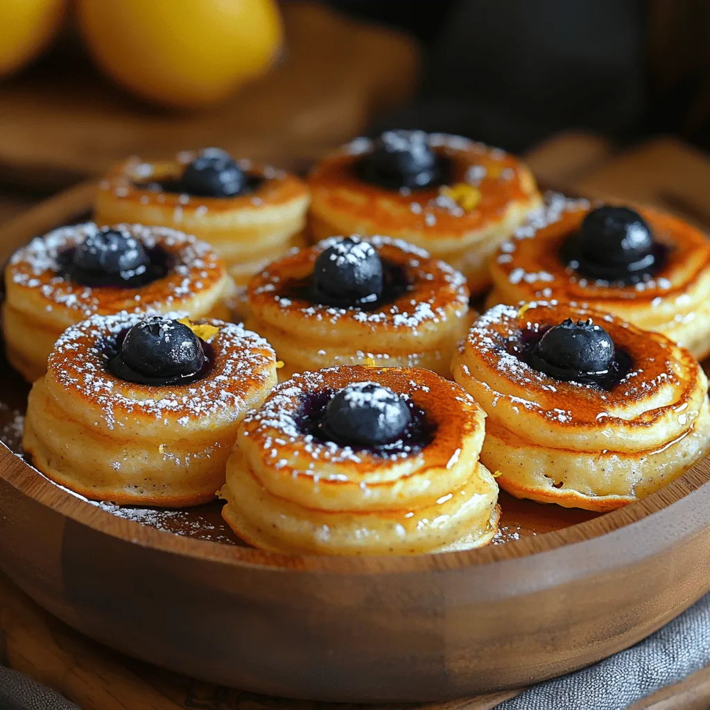 Die Auswahl der richtigen Zutaten ist entscheidend für den Erfolg jedes Rezepts. Bei unseren Zitronen-Blaubeer-Pfannkuchen-Bissen kommen folgende Zutaten zum Einsatz: