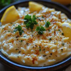 Um ein wirklich köstliches cremiges Knoblauch-Parmesan-Orzo zuzubereiten, ist die Auswahl der richtigen Zutaten entscheidend für den Geschmack und die Konsistenz Ihres Gerichts. Hier sind die Hauptbestandteile, die Sie benötigen:
