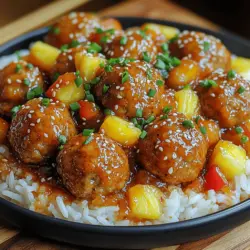 In der Welt der kulinarischen Genüsse ist es eine Freude, neue und aufregende Rezepte zu entdecken, die sowohl den Gaumen erfreuen als auch einfach zuzubereiten sind. Eines dieser Rezepte sind die süß-sauren Ananas-Fleischbällchen, die durch ihre harmonische Verbindung von Aromen und Texturen bestechen. Diese köstlichen Fleischbällchen, kombiniert mit einer fruchtigen süß-sauren Sauce, bieten nicht nur ein Fest für die Sinne, sondern auch eine wunderbare Möglichkeit, frische Zutaten zu nutzen.