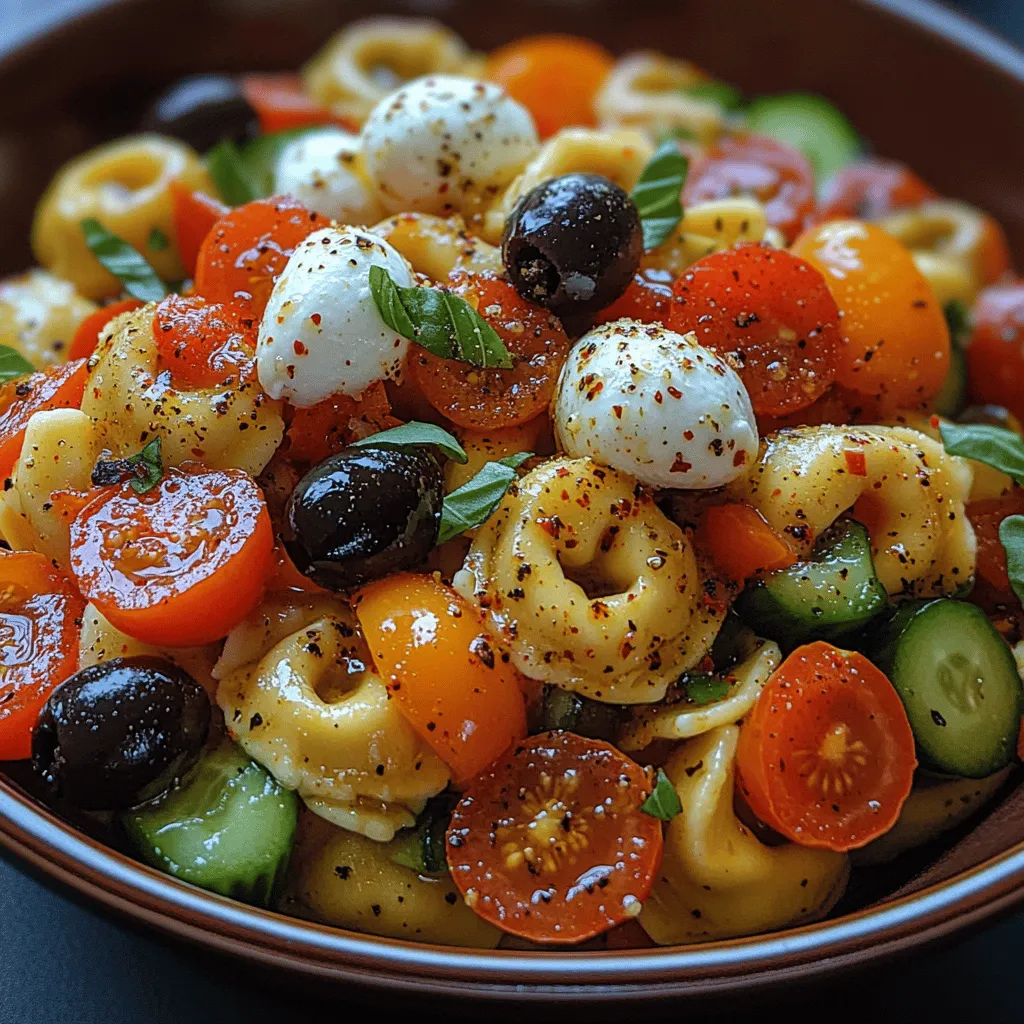 Ein Tortellini-Pastasalat ist mehr als nur ein weiteres Rezept; es ist eine Feier der frischen Zutaten und der einfachen Zubereitung. In der italienischen Küche spielen frische Zutaten eine entscheidende Rolle, und sie sind der Schlüssel zu den intensiven und harmonischen Aromen, die wir alle so lieben. Die Verwendung von hochwertigen Zutaten ist nicht nur wichtig für den Geschmack, sondern auch für die Gesundheit. In diesem Salat vereinen sich frische Kirschtomaten, knackige Gurken, gesunde Oliven, rote Paprika und zarte Mozzarellakugeln zu einem Farbenspiel, das sowohl das Auge als auch den Gaumen erfreut.