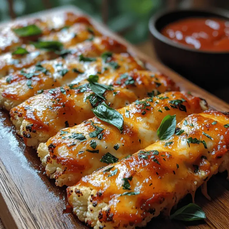 Um die perfekten Käse-Blumenkohl-Sticks zuzubereiten, benötigen Sie eine Auswahl an hochwertigen Zutaten. Hier sind die Hauptbestandteile, die Sie für dieses Rezept benötigen: