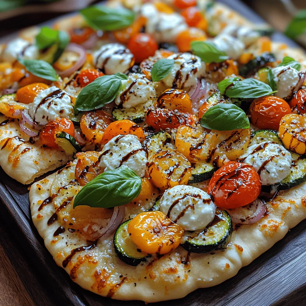 Um das beste Ergebnis bei dieser sommerlichen Naan Pizza zu erzielen, benötigen Sie einige grundlegende Zutaten. Hier ist eine Übersicht über die Hauptbestandteile:
