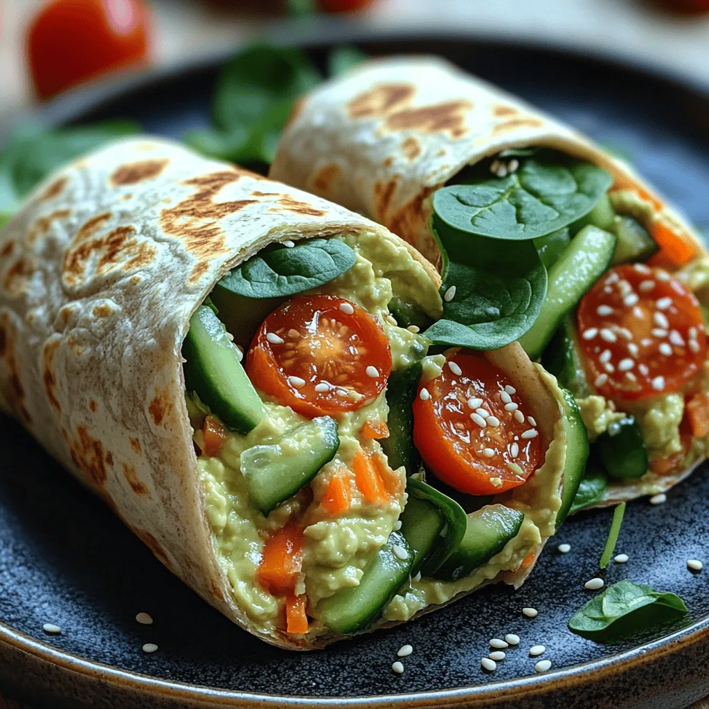 Die cremigen Avocado-Hummus Gemüse-Wraps sind nicht nur eine köstliche, sondern auch eine gesunde Mahlzeit, die sich perfekt für ein Mittagessen oder einen Snack eignet. In dieser detaillierten Anleitung erfahren Sie alles, was Sie über die Zubereitung dieser nahrhaften Wraps wissen müssen, einschließlich der gesundheitlichen Vorteile der Zutaten, der Zubereitungsschritte und mehr. Diese Wraps sind ideal für alle, die eine ausgewogene Ernährung anstreben, ohne auf den Geschmack verzichten zu müssen.