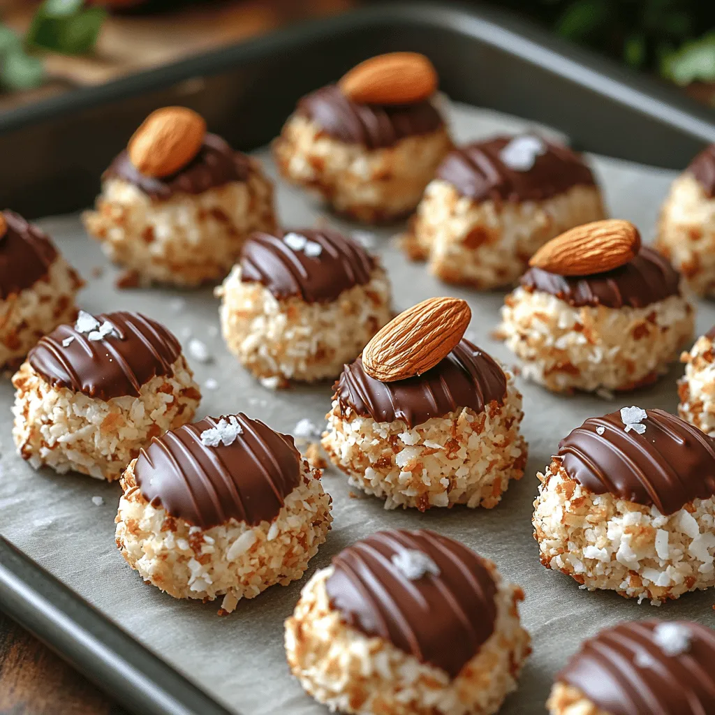 Um die perfekten Almond Joy Kokosbällchen herzustellen, benötigen Sie einige hochwertige Zutaten, die den charakteristischen Geschmack und die Textur dieser Leckerei ausmachen. Hier ist eine Übersicht über die wichtigsten Zutaten: