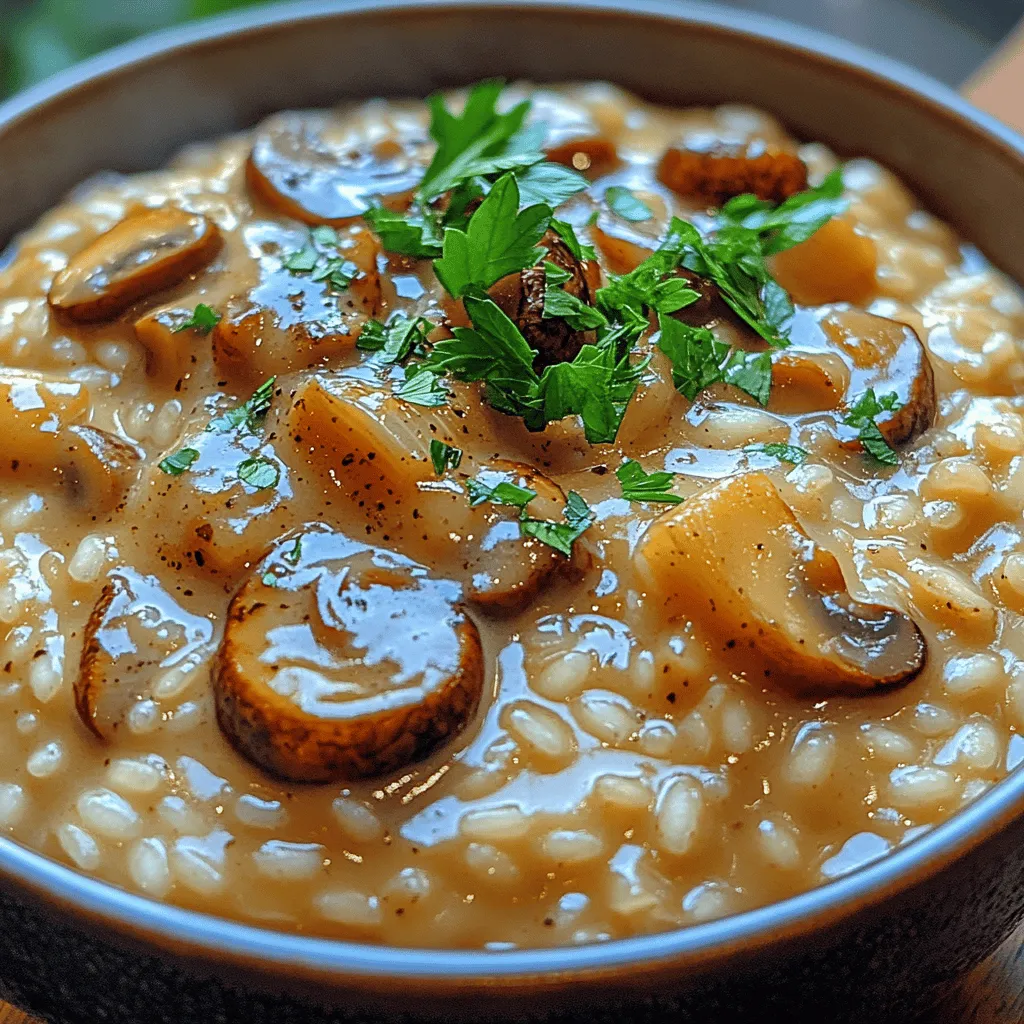Eine ausführliche Liste der Zutaten ist entscheidend für die Zubereitung eines erfolgreichen Risottos. Hier sind die Zutaten, die Sie benötigen, um ein köstliches cremiges Trüffel-Pilz-Risotto zuzubereiten: