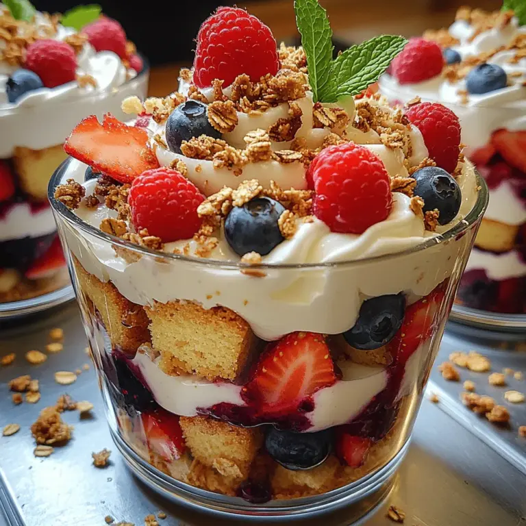 Die Auswahl der Beeren spielt eine entscheidende Rolle für den Geschmack und das Aussehen der Trifles. Erdbeeren, Blaubeeren und Himbeeren sind nicht nur köstlich, sondern bringen auch eine Vielzahl von Nährstoffen mit sich. Diese Beeren sind reich an Vitaminen, Mineralstoffen und Antioxidantien, die für unsere Gesundheit von Vorteil sind.