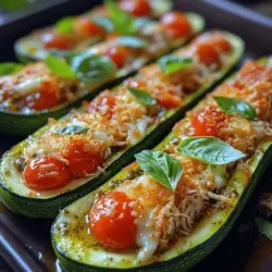 In der heutigen schnelllebigen Welt suchen viele Menschen nach einfachen, aber köstlichen Rezepten, die sich leicht zubereiten lassen und gleichzeitig gesund sind. Das Rezept für herzhafte Hähnchen-Pesto-Zucchini-Boote ist nicht nur eine wunderbare Möglichkeit, eine gesunde Mahlzeit zu genießen, sondern es bietet auch eine Vielzahl von Aromen und Nährstoffen. Diese Zucchini-Boote sind nicht nur optisch ansprechend, sondern auch ein echtes Geschmackserlebnis, das sich perfekt für ein schnelles Abendessen oder eine gesunde Mahlzeit unter der Woche eignet.