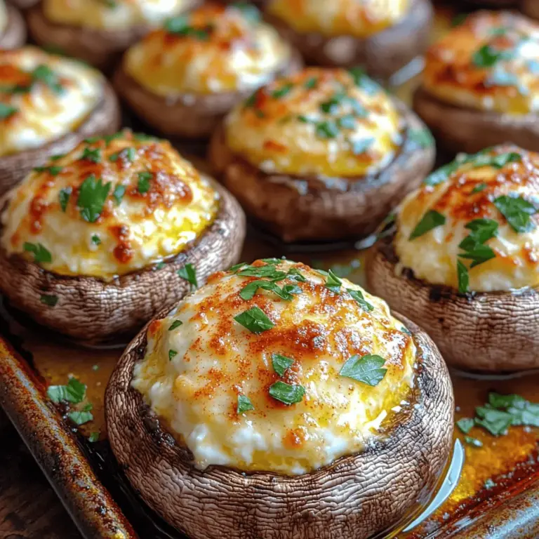 Gefüllte Champignons haben sich in den letzten Jahren zu einem beliebten Gericht entwickelt, das in vielen Küchen weltweit zu finden ist. Sie sind nicht nur köstlich, sondern bieten auch eine Vielzahl von Zubereitungsmöglichkeiten. Die Kombination aus frischen Champignons und einer aromatischen Füllung macht sie zu einem perfekten Bissen für jede Gelegenheit. Egal, ob Sie sie als Vorspeise servieren oder als Hauptgericht genießen möchten, gefüllte Pilze sind vielseitig und anpassungsfähig.