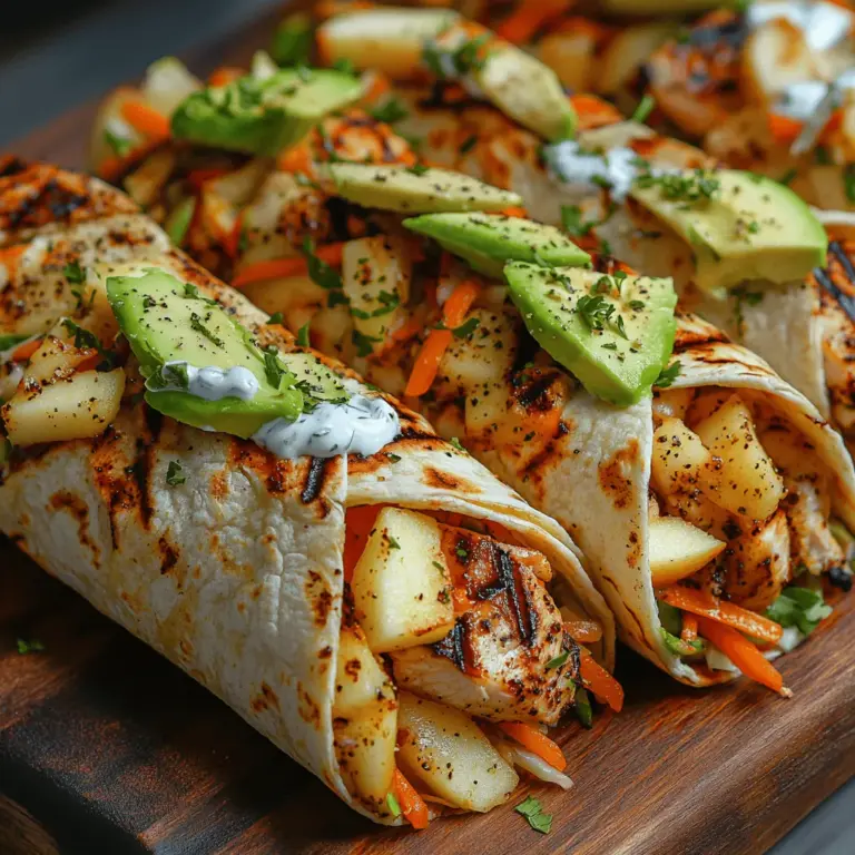 Die Auswahl der richtigen Zutaten ist entscheidend für den Geschmack und die Nährstoffe Ihrer Wraps. In diesem Abschnitt werden wir die Hauptbestandteile der gegrillten Hähnchen-Apfel-Slaw-Wraps detailliert betrachten.