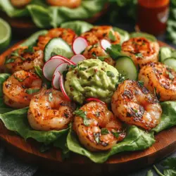 In der Welt der gesunden Ernährung erfreuen sich Wraps immer größerer Beliebtheit. Sie sind nicht nur eine schmackhafte Möglichkeit, frische Zutaten zu kombinieren, sondern auch äußerst vielseitig. Die scharfen Garnelen-Avocado-Lettuce-Wraps sind eine köstliche Option, die sowohl den Gaumen erfreut als auch nahrhafte Vorteile bietet. Mit ihrer Kombination aus zarten Garnelen, cremiger Avocado und knackigem Salat sind diese Wraps perfekt für ein leichtes Mittagessen oder ein schmackhaftes Abendessen.