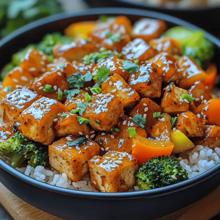 Die Auswahl der richtigen Zutaten ist entscheidend für den Geschmack und die Gesundheit Ihres Gerichts. Hier werden wir die Hauptbestandteile der würzigen Knoblauch-Tofu-Schalen genauer betrachten: