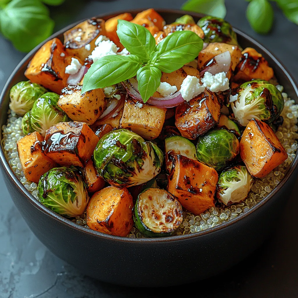 Um diese köstliche Balsamico-Röstgemüse-Bowl zuzubereiten, benötigen Sie eine Vielzahl frischer und gesunder Zutaten. Hier ist die ausführliche Liste: