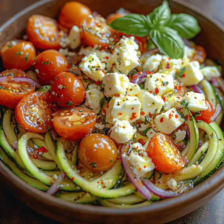 Um den Feta-Tomate-Zoodle-Salat zuzubereiten, benötigen Sie eine Vielzahl frischer Zutaten. Hier ist eine detaillierte Übersicht der Hauptzutaten: