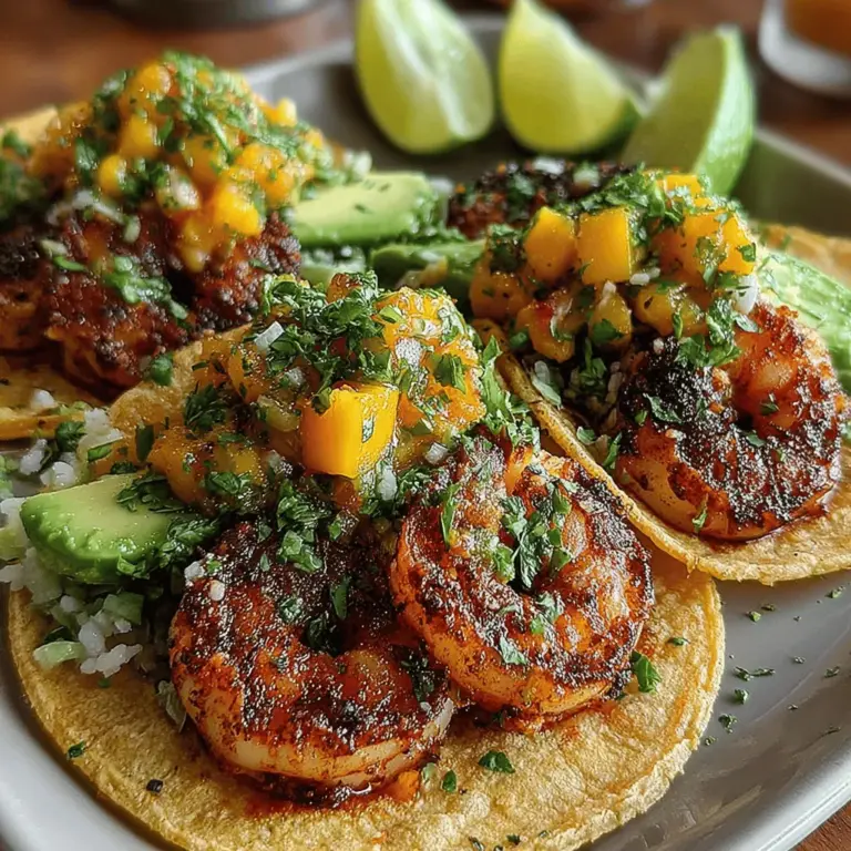 Wenn es um köstliche und einfache Gerichte geht, die den Sommer ins Haus bringen, stehen Tacos ganz oben auf der Liste. Besonders Verführerische Gegrillte Garnelen-Tacos sind nicht nur ein Fest für die Sinne, sondern auch eine wunderbare Möglichkeit, frische Zutaten und lebendige Aromen zu kombinieren. Die Kombination aus saftigen, gegrillten Garnelen, süßer Mangosalsa, frischen Avocados und einem Hauch von Limette macht diese Tacos zu einem unverzichtbaren Highlight jeder Grillparty oder eines entspannten Abendessens.