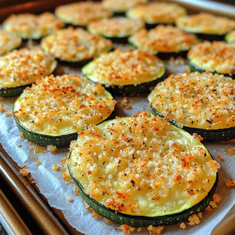 Die Goldene Parmesan-Zucchini-Chips sind der perfekte Snack für alle, die eine gesunde, aber dennoch köstliche Alternative zu herkömmlichen Kartoffelchips suchen. Diese knusprigen Scheiben aus frischen Zucchini sind nicht nur geschmacklich ein Hit, sondern auch einfach zuzubereiten. Egal, ob als Vorspeise, Beilage oder zur nächsten Filmnacht – diese Zucchini-Chips sind vielseitig einsetzbar und werden garantiert die ganze Familie begeistern.