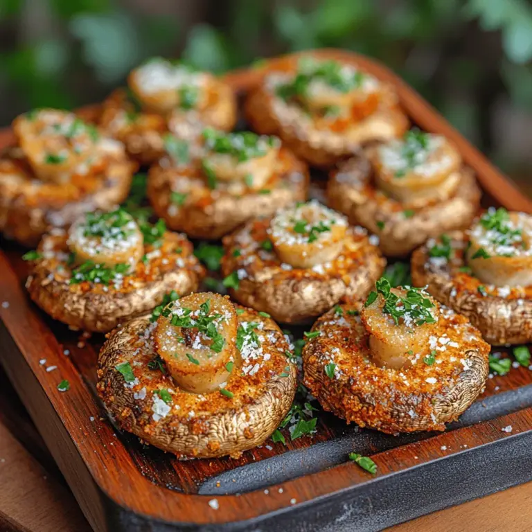 Wenn es um köstliche Snacks und Vorspeisen geht, sind knusprige Pilze ein echter Hit in der Küche. Diese knusprigen Knoblauch-Pilze aus der Luftfritteuse sind nicht nur einfach zuzubereiten, sondern auch unglaublich schmackhaft. Die Kombination aus frischen Champignons, aromatischem Knoblauch und einer knusprigen Panko-Panade macht dieses Gericht zu einem absoluten Muss für jeden Feinschmecker. Egal, ob Sie sie als Appetizer bei einer Feier servieren oder einfach nur als Beilage zu Ihrem Hauptgericht genießen möchten – diese Pilze werden Ihre Gäste begeistern.