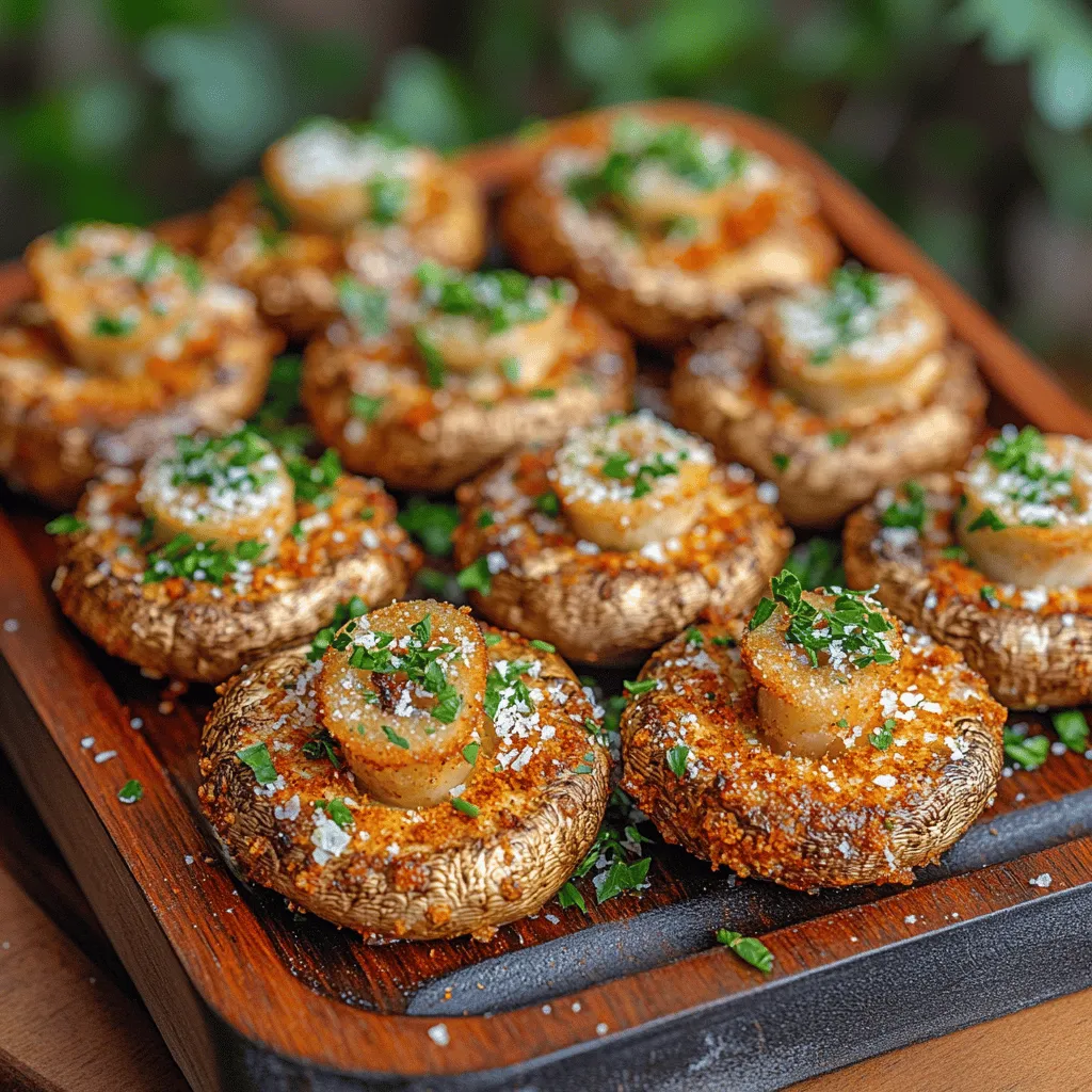 Wenn es um köstliche Snacks und Vorspeisen geht, sind knusprige Pilze ein echter Hit in der Küche. Diese knusprigen Knoblauch-Pilze aus der Luftfritteuse sind nicht nur einfach zuzubereiten, sondern auch unglaublich schmackhaft. Die Kombination aus frischen Champignons, aromatischem Knoblauch und einer knusprigen Panko-Panade macht dieses Gericht zu einem absoluten Muss für jeden Feinschmecker. Egal, ob Sie sie als Appetizer bei einer Feier servieren oder einfach nur als Beilage zu Ihrem Hauptgericht genießen möchten – diese Pilze werden Ihre Gäste begeistern.