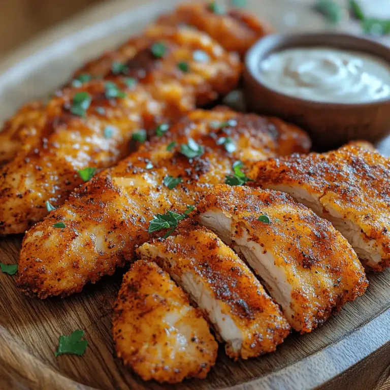 Wenn es um ein schnelles und schmackhaftes Gericht geht, sind knusprige Cajun-Hähnchenstreifen eine wunderbare Wahl. Diese köstlichen Hähnchenstreifen sind nicht nur einfach zuzubereiten, sondern erfreuen sich auch großer Beliebtheit in vielen Küchen weltweit. Die Kombination aus saftigem Hühnchen und einer würzigen Panade macht sie zu einem perfekten Snack oder Hauptgericht für jede Gelegenheit.