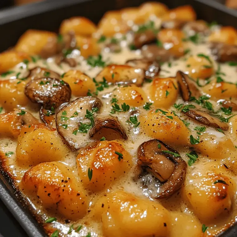 Gnocchi sind nicht nur eine beliebte Pasta-Alternative, sondern auch ein echtes italienisches Soulfood, das in vielen Haushalten als Komfortessen gilt. Dieses Rezept für Himmlisches Cremiges Pilz-Gnocchi mit Knoblauch vereint die zarten, Kartoffelgnocchi mit einer reichhaltigen, cremigen Pilzsauce, die durch den aromatischen Knoblauch und frischen Thymian perfekt abgerundet wird. Diese Kombination macht das Gericht zu einem unverzichtbaren Highlight für jede Mahlzeit, sei es ein einfaches Familienessen oder eine festliche Zusammenkunft mit Freunden.