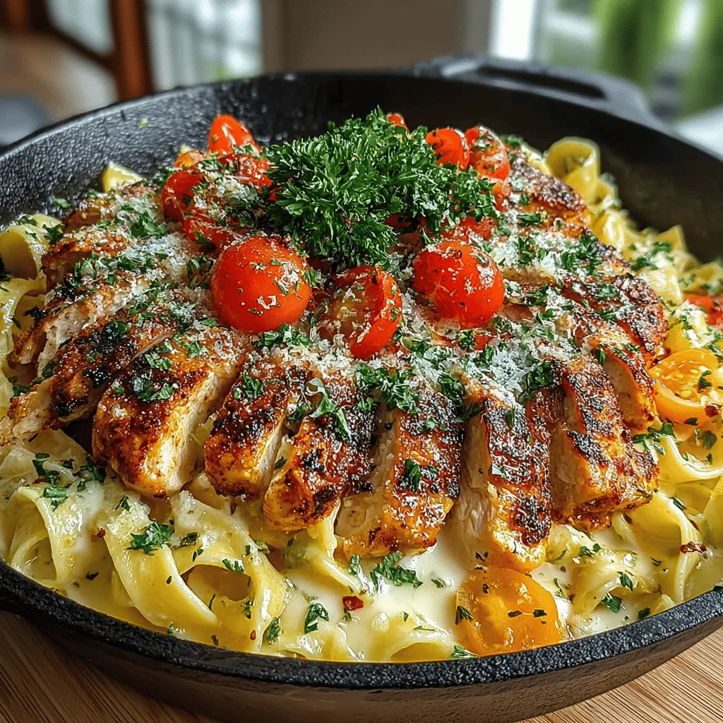Das “Spicy One-Pot Cajun Chicken Alfredo” ist mehr als nur ein einfaches Gericht – es ist ein Fest der Aromen und ein wahrer Genuss für die Sinne. Dieses köstliche Rezept vereint saftiges Hähnchen mit einer würzigen Cajun-Gewürzmischung, cremiger Alfredo-Sauce und perfekt al dente Nudeln in einem einzigen Topf. Es ist die ideale Lösung für alle, die nach einem schnellen, aber dennoch herzhaften Abendessen suchen, das in nur 30 Minuten zubereitet werden kann.