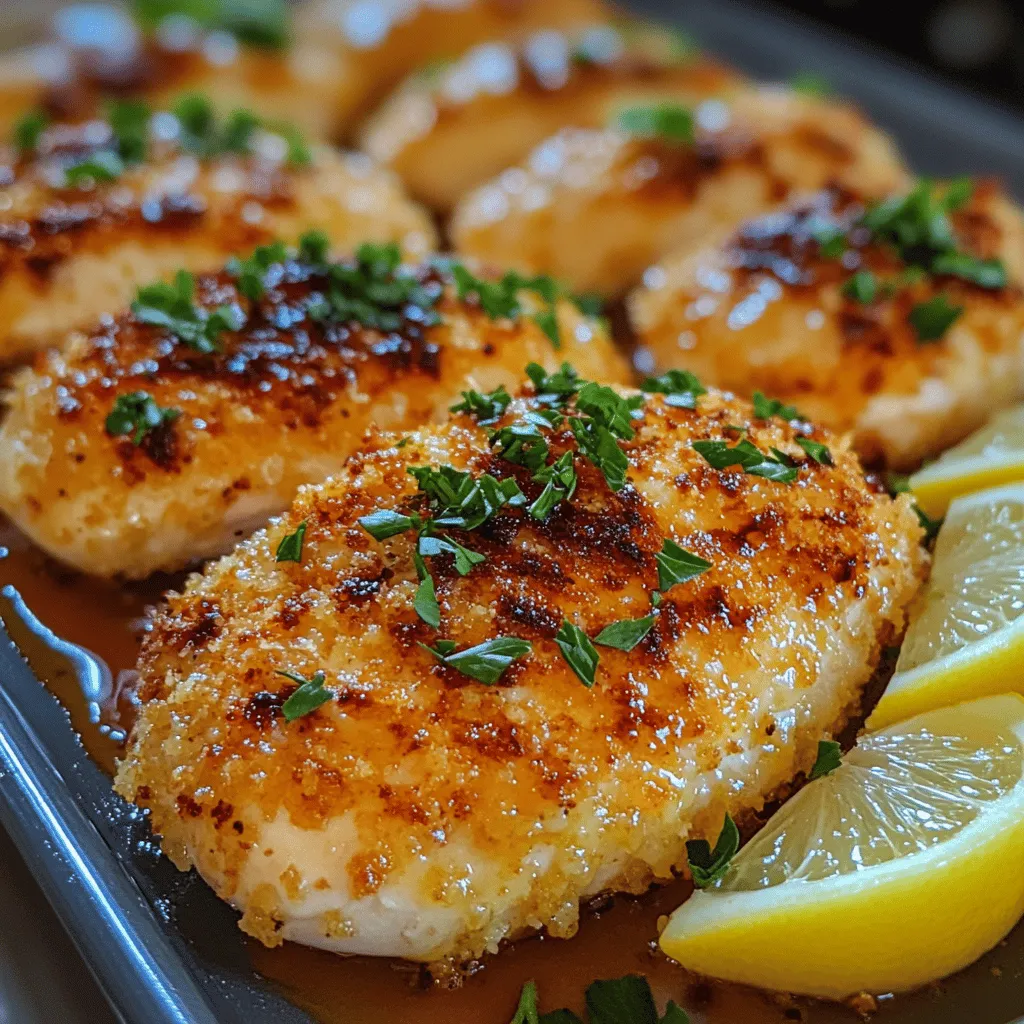 Wenn Sie auf der Suche nach einem schmackhaften, einfach zuzubereitenden Gericht sind, dann ist dieses knusprige Parmesan-Hähnchen mit Käsekruste genau das Richtige für Sie. Mit seiner goldenen, knusprigen Kruste und dem zarten, saftigen Hähnchenfleisch ist dieses Rezept nicht nur ein Gaumenschmaus, sondern auch eine ideale Wahl für verschiedene Anlässe – sei es ein gemütliches Abendessen mit der Familie oder ein festliches Essen mit Freunden.