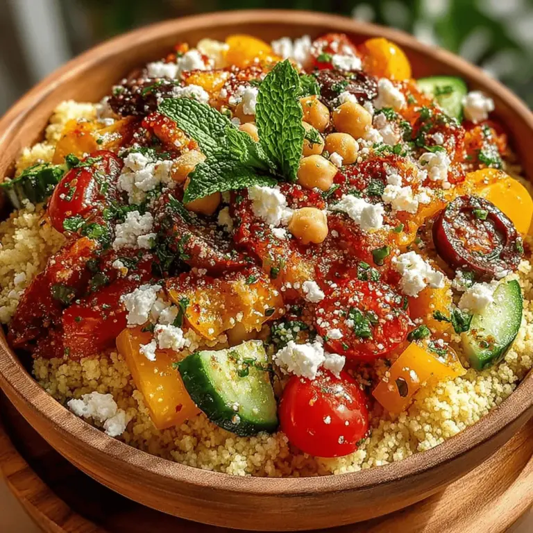 In der modernen Küche spielt die Zubereitung von Rezepten eine zentrale Rolle, da sie nicht nur die Grundlage für gesunde Ernährung bildet, sondern auch eine Möglichkeit darstellt, Kreativität und Kultur auszudrücken. Rezepte sind mehr als nur Anleitungen; sie sind eine Einladung, neue Geschmäcker zu entdecken und mit verschiedenen Zutaten zu experimentieren. Heute präsentieren wir Ihnen ein besonders erfrischendes Gericht: den Mediterranen Couscous-Salat. Dieser Salat ist nicht nur einfach zuzubereiten, sondern auch nährstoffreich und voller Geschmack – ideal für warme Sommertage oder als gesunde Beilage zu Grillgerichten.