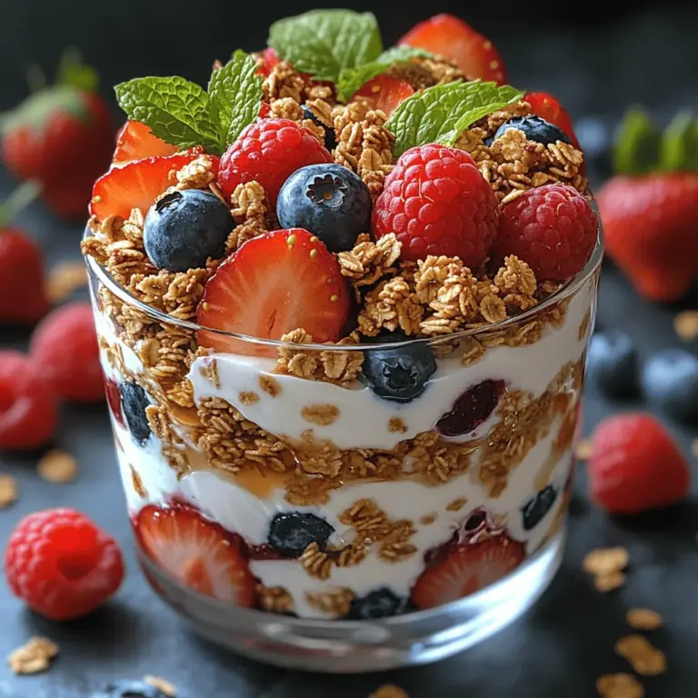 Die Sonne scheint, die Vögel zwitschern, und der Sommer ist in vollem Gange – die perfekte Zeit, um erfrischende und gesunde Snacks zu genießen. Wenn Sie auf der Suche nach einer köstlichen und einfachen Möglichkeit sind, frische Früchte in Ihre Ernährung zu integrieren, dann ist das Beerenzauber Joghurt Parfait genau das Richtige für Sie! Dieses Rezept kombiniert cremigen griechischen Joghurt, süße Beeren und knuspriges Granola zu einem himmlischen Genuss, der nicht nur gut schmeckt, sondern auch nährstoffreich ist.