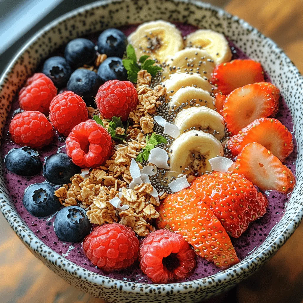 Die Heller Beeren-Chia-Smoothie-Bowl ist nicht nur ein wahrer Augenschmaus, sondern auch ein nährstoffreiches Frühstück oder Snack, das in den letzten Jahren immer mehr an Beliebtheit gewonnen hat. Die Kombination aus gefrorenen Beeren, einer reifen Banane und Chiasamen macht diese Bowl zu einem gesunden Start in den Tag oder einer erfrischenden Zwischenmahlzeit. Smoothie-Bowls sind nicht nur lecker, sondern auch äußerst vielseitig und können je nach Vorlieben und saisonalen Zutaten angepasst werden.