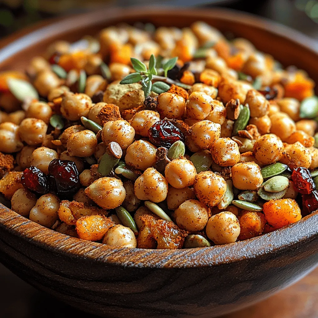 In der heutigen schnelllebigen Welt suchen viele von uns nach gesunden Snack-Optionen, die sowohl nahrhaft als auch einfach zuzubereiten sind. Der Kichererbsen-Crunch-Mix ist genau das richtige Rezept für alle, die einen energiereichen Snack für unterwegs benötigen. Dieses Rezept kombiniert die knusprige Textur von gerösteten Kichererbsen mit einer Vielzahl von Aromen und Nahrungsmitteln, die nicht nur satt machen, sondern auch köstlich sind. Es ist ideal für Wanderungen, Büro-Snacks oder als gesunde Knabberei für zwischendurch.