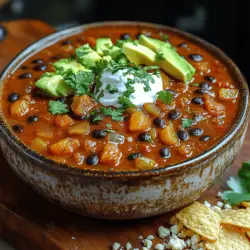 Wenn Sie auf der Suche nach einem herzhaften und gesunden Gericht sind, das sowohl sättigend als auch voller Geschmack ist, dann ist das Rezept für Rauchige Chipotle Schwarze-Bohnen-Chili genau das Richtige für Sie. Dieses Chili ist nicht nur einfach zuzubereiten, sondern auch eine köstliche Möglichkeit, sich mit Freunden und Familie zu versammeln. Die Kombination aus schwarzen Bohnen, frischem Gemüse und einer rauchigen Chipotle-Note macht dieses Gericht zu einem unverzichtbaren Highlight in Ihrer Küche.