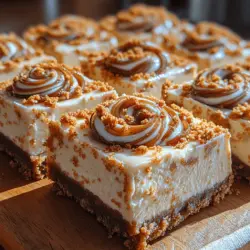 Wenn Sie auf der Suche nach einem Dessert sind, das sowohl dekadent als auch köstlich ist, dann sind die Biscoff Cheesecake Riegel genau das Richtige für Sie. Diese sündhaft leckeren Riegel kombinieren die cremige Textur von Cheesecake mit dem einzigartigen Karamellgeschmack der Biscoff-Kekse, die viele von uns lieben. Die Kombination aus einer knusprigen Biscoff-Keks-Kruste und einer samtigen Füllung macht diese Riegel zu einem unvergesslichen Genuss, der nicht nur für besondere Anlässe, sondern auch einfach für einen süßen Snack zwischendurch perfekt ist.