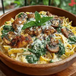 Die Ursprünge der Pasta reichen bis in die Antike zurück, wobei die erste schriftliche Erwähnung von Teigwaren im 1. Jahrhundert n. Chr. zu finden ist. Pasta hat sich im Laufe der Jahrhunderte in verschiedenen Regionen Italiens weiterentwickelt und erlangte im 19. Jahrhundert internationale Berühmtheit. Die Kombination von Pasta mit verschiedenen Saucen und Zutaten spiegelt die Vielfalt und Kreativität der italienischen Küche wider. In der heutigen Zeit erfreut sich die cremige Balsamico-Pilz-Hühnchen-Pasta wachsender Beliebtheit, da sie eine einfache, aber geschmackvolle Möglichkeit bietet, frische Zutaten zu kombinieren.