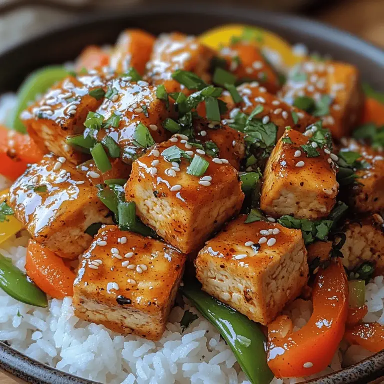 In der heutigen schnelllebigen Welt suchen viele Menschen nach köstlichen und gleichzeitig gesunden Gerichten, die sich einfach zubereiten lassen. Das süßscharfe Chili-Tofu-Pfannengericht ist genau das richtige Rezept für alle, die frische, aromatische und vollwertige Zutaten in einer Schüssel vereinen möchten. Dieses Gericht kombiniert den herzhaften Geschmack von knusprigem Tofu mit einer süßlichen und scharfen Chili-Sauce, die für ein unvergleichliches Geschmackserlebnis sorgt.