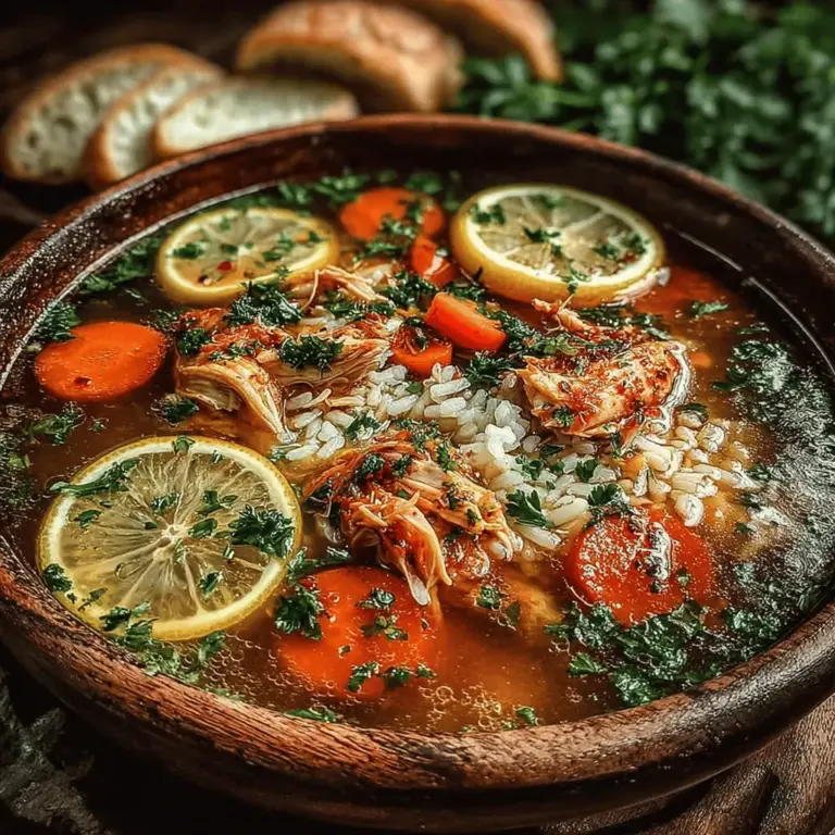 Die Zubereitung eines Rezepts ist weit mehr als nur das Zusammenstellen von Zutaten. Es ist ein kreativer Prozess, der sowohl Freude als auch Zufriedenheit bringt. In der heutigen schnelllebigen Welt ist es wichtiger denn je, sich Zeit zum Kochen zu nehmen und frische, gesunde Gerichte zuzubereiten. Ein besonders erfrischendes und nahrhaftes Gericht, das sich perfekt für jede Jahreszeit eignet, ist die Zesty Lemon Chicken and Rice Soup. Diese köstliche Suppe kombiniert zarte Hähnchenbrust, aromatisches Gemüse und den spritzigen Geschmack von frischen Zitronen, um ein Gericht zu kreieren, das sowohl herzhaft als auch leicht ist.