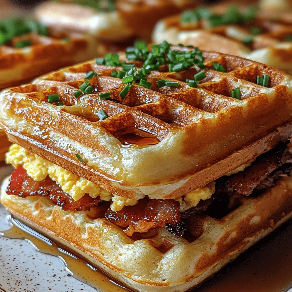Stellen Sie sich vor, Sie genießen ein köstliches Frühstück, das sowohl sättigend als auch geschmackvoll ist. Die Goldene Buttermilch-Waffel-Frühstücks-Slider sind genau das, was Sie brauchen! Diese kleinen, aber feinen Leckerbissen kombinieren die Fluffigkeit von Buttermilchwaffeln mit dem herzhaften Geschmack von Speck und Rührei. Sie sind nicht nur ein Fest für die Sinne, sondern auch ein echter Hingucker auf jedem Frühstückstisch. Die Slider sind perfekt für ein gemütliches Sonntagsfrühstück oder sogar für eine besondere Brunch-Feier mit Freunden und Familie.