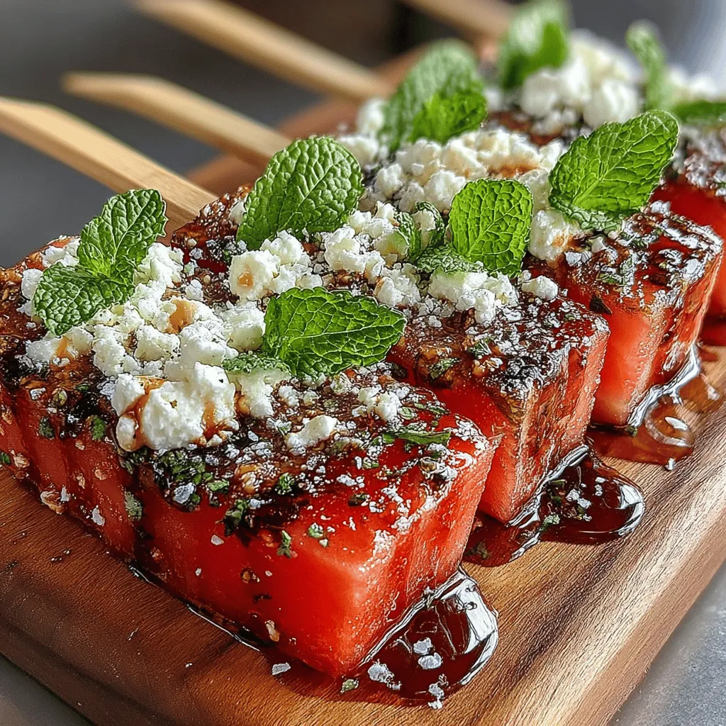 Wassermelonen-Feta-Spieße sind nicht nur ein kulinarisches Highlight, sondern auch ein wahrer Genuss für die Sinne. In der modernen Küche erfreuen sich Kombinationen aus süßen und herzhaften Zutaten immer größerer Beliebtheit. Wassermelonen, die bekannt für ihre Saftigkeit und Frische sind, harmonieren perfekt mit dem salzigen Geschmack des Feta-Käses. Diese Kombination macht die Wassermelonen-Feta-Spieße zu einem idealen Snack oder einer erfrischenden Vorspeise für heiße Sommertage.