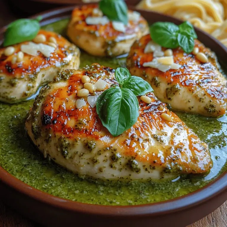 Cremiges Basilikum-Pesto-Hühnchen ist ein Rezept, das nicht nur die Geschmacksknospen begeistert, sondern auch in der Zubereitung unkompliziert ist. Die Kombination aus zartem Hähnchenfleisch und einer aromatischen Pesto-Sauce macht dieses Gericht zu einem echten Favoriten für alle, die italienische Küche lieben. Pesto, das ursprünglich aus der italienischen Region Ligurien stammt, hat sich weltweit einen Namen gemacht. Die frischen Kräuter, Nüsse und der würzige Parmesan verleihen diesem Gericht einen unverwechselbaren Geschmack, der sich ideal für ein schnelles Abendessen oder ein besonderes Festessen eignet.